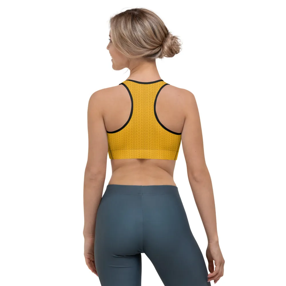 Day Lily Sports Bra