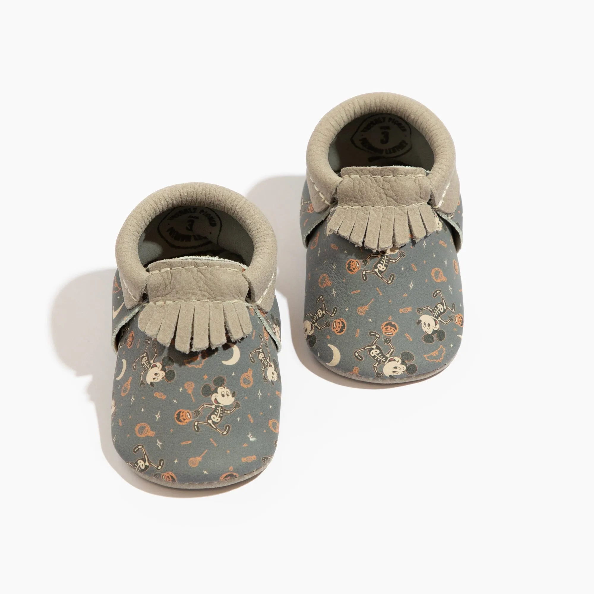 Disney Skeleton Mickey City Baby Shoe