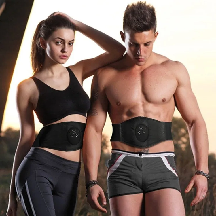 EMS Fitness Equipment Fitness Belt Abdominal Muscle Stickers, Style:Rechargeable