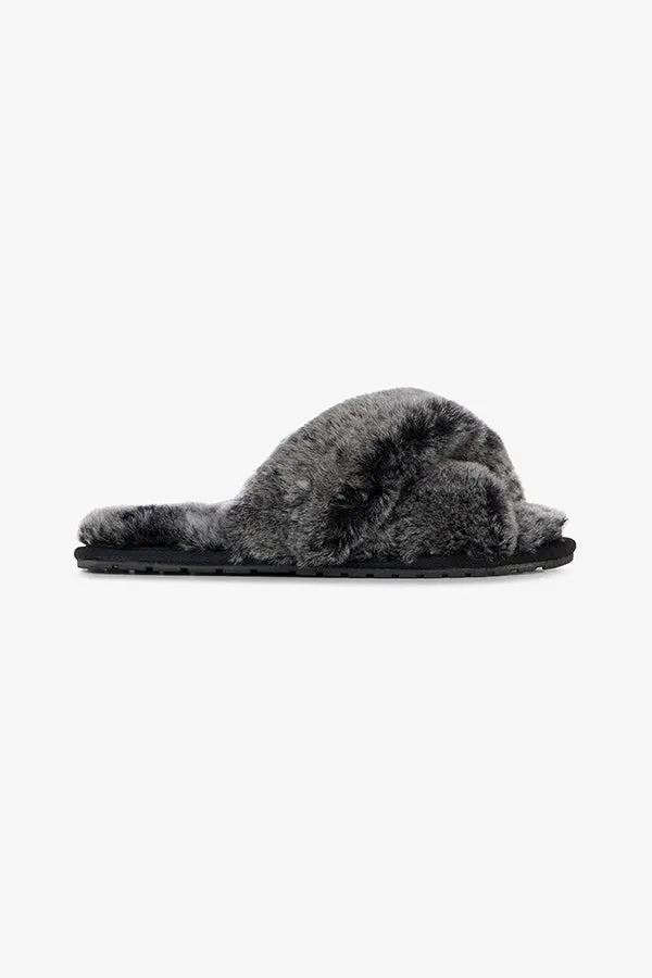 EMU Australia Mayberry Slipper :: Black Frost