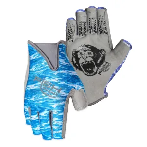 Fish Monkey FM21 Pro 365 Guide Glove - Blue Water Camo