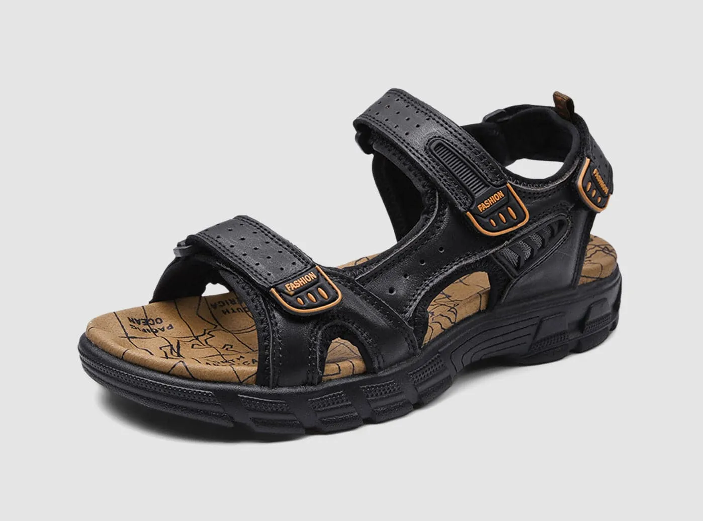 FitVille Men's ExploreEase Sandals