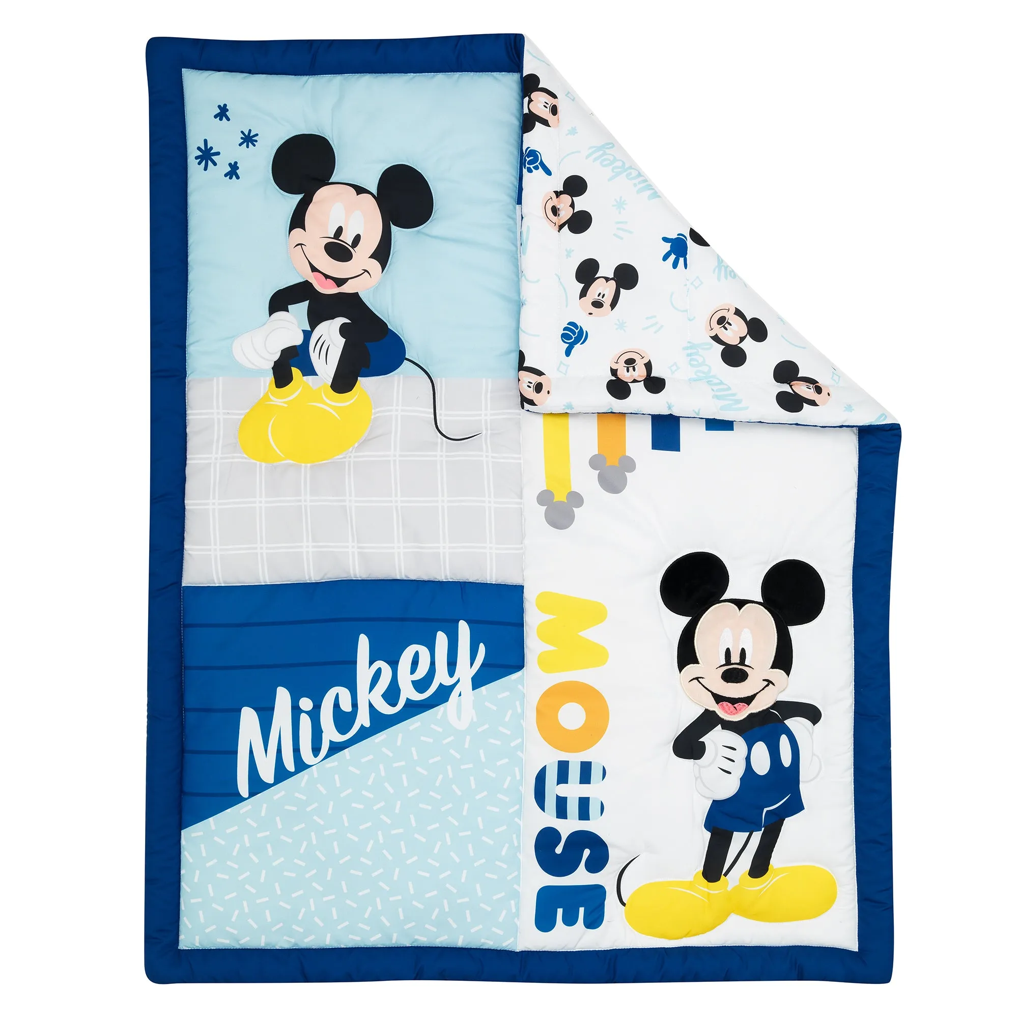 Forever Mickey Mouse 3-Piece Crib Bedding Set