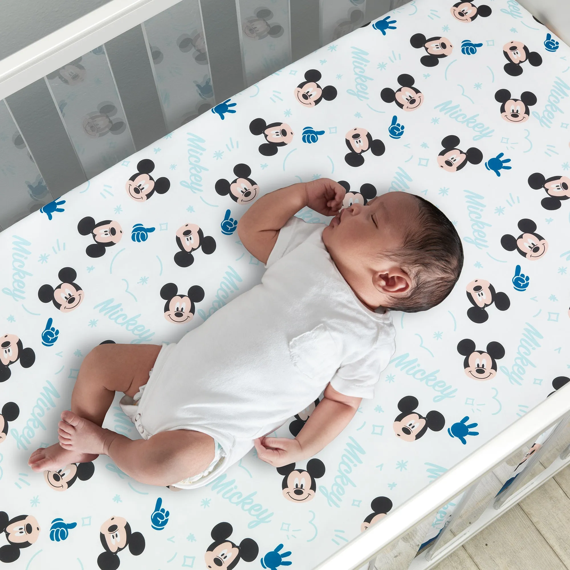 Forever Mickey Mouse 3-Piece Crib Bedding Set