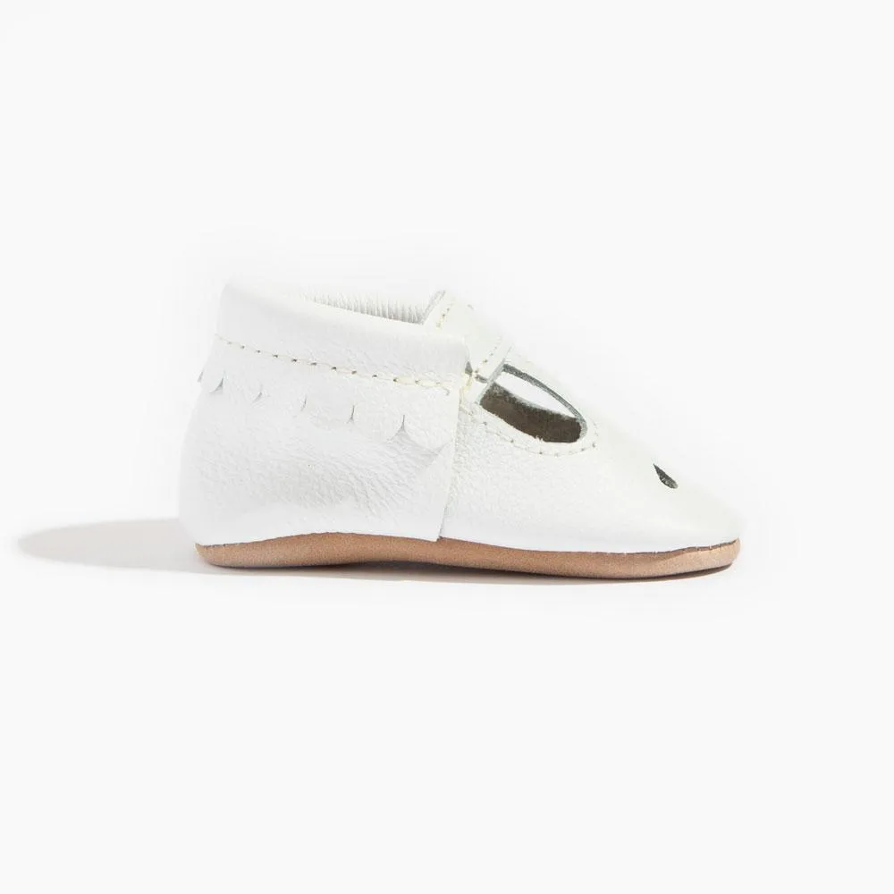 Freshly Picked Bright White Mary Jane Mini Sole