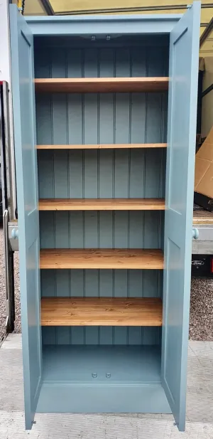 **FULLY SHELVED 90 cm wide - Hall, Utility Room, Cloak Room, Toys Storage Cupboard (35 cm deep)