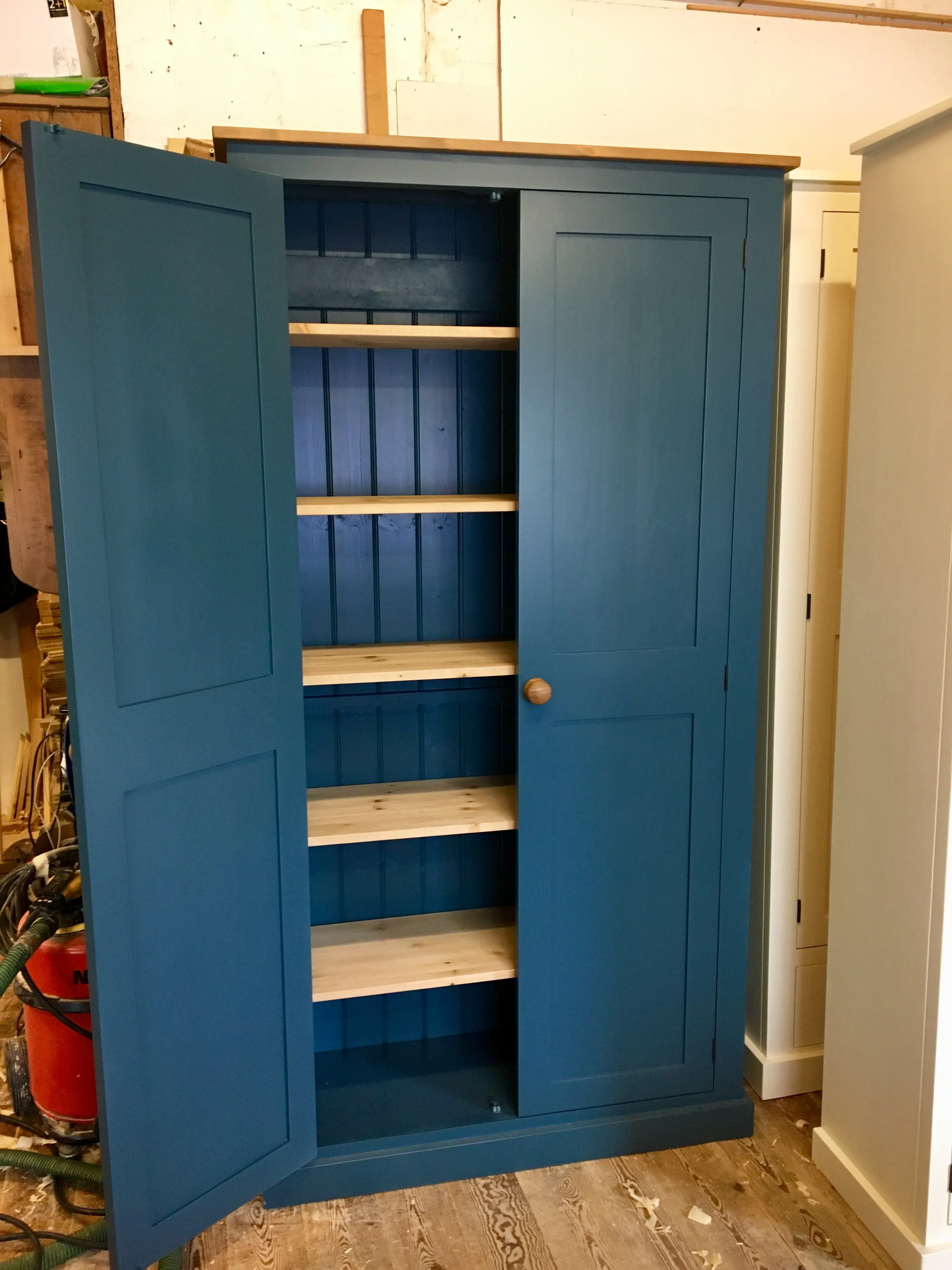 **FULLY SHELVED 90 cm wide - Hall, Utility Room, Cloak Room, Toys Storage Cupboard (35 cm deep)