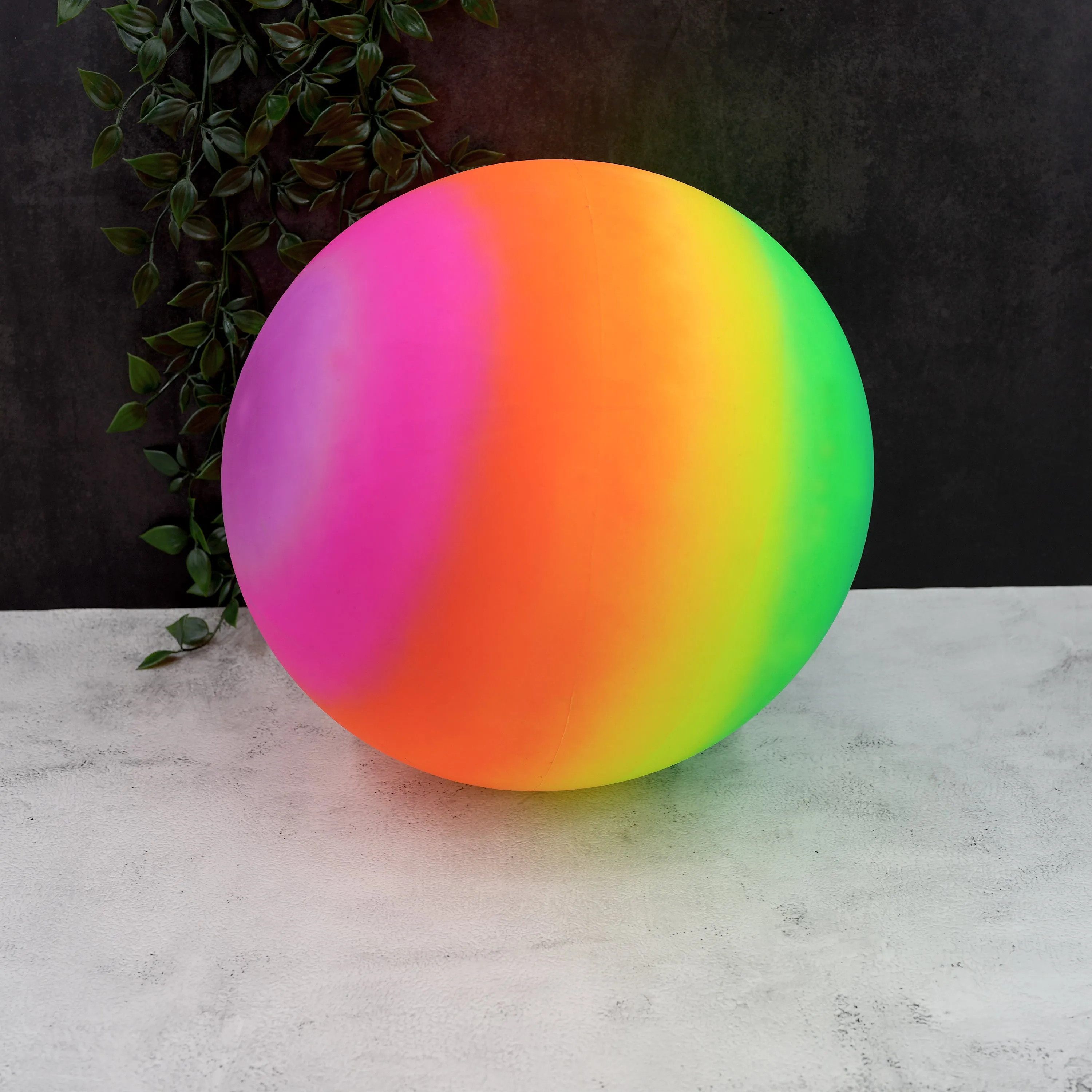 Giant Neon Rainbow Ball