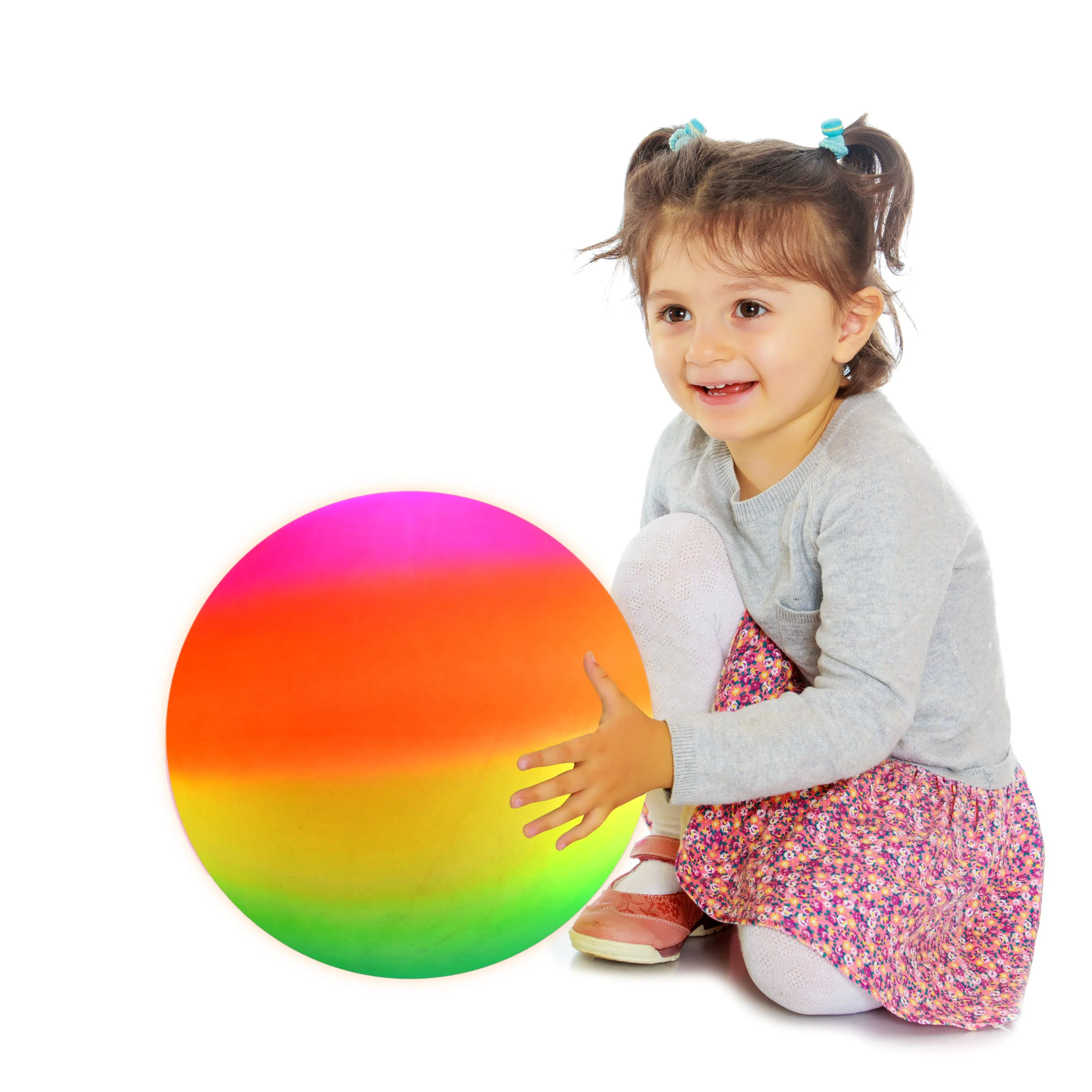 Giant Neon Rainbow Ball