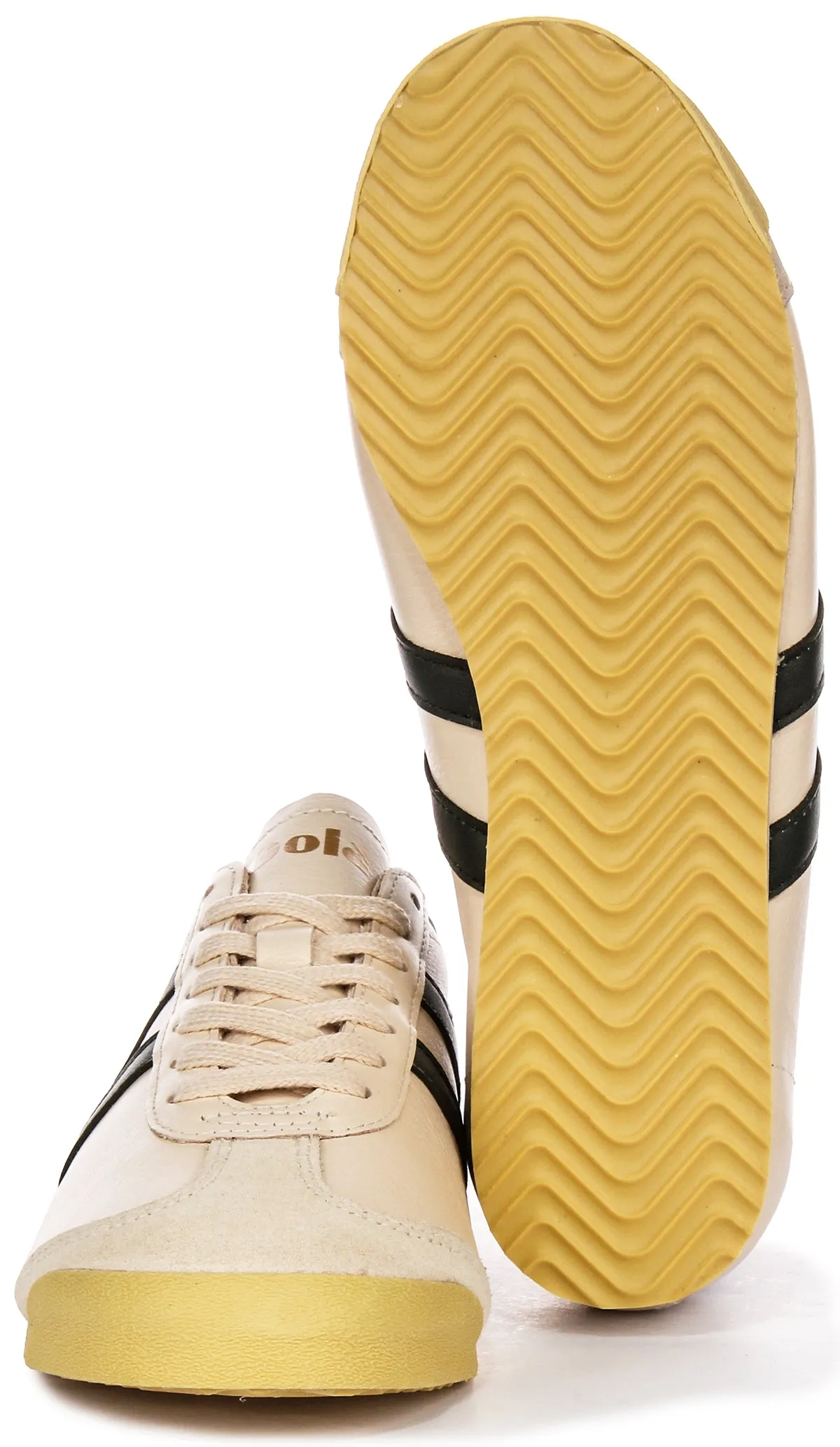 Gola Classics Race Leather In Cream For Women