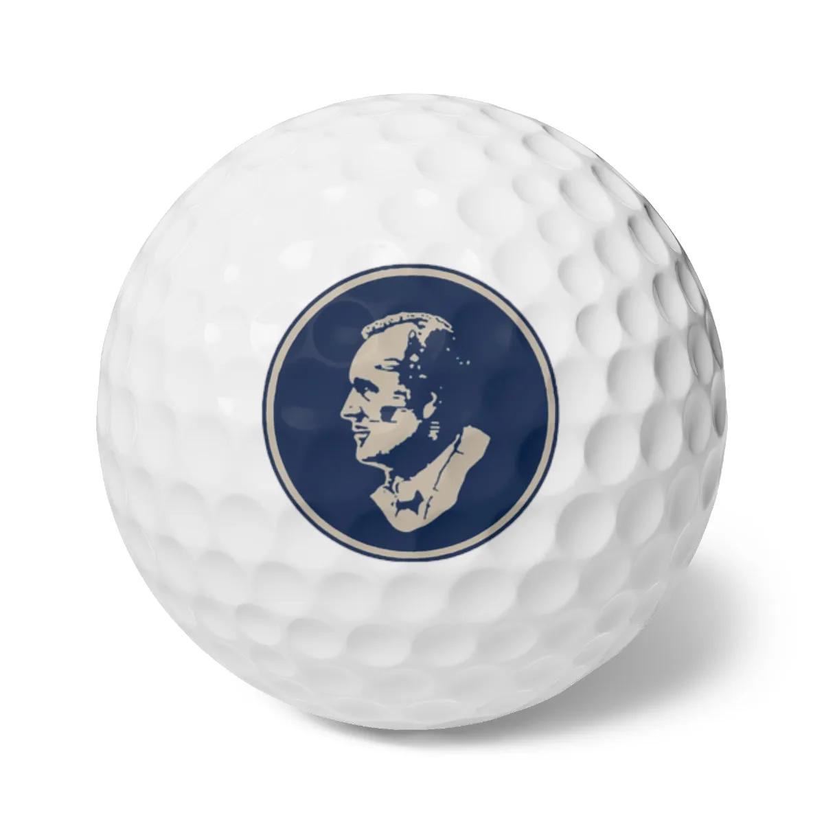 Golf Balls, 6pcs, with Classic Logo