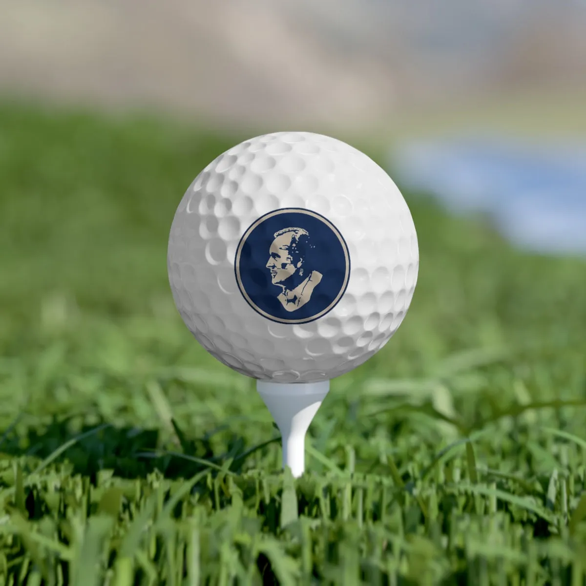 Golf Balls, 6pcs, with Classic Logo