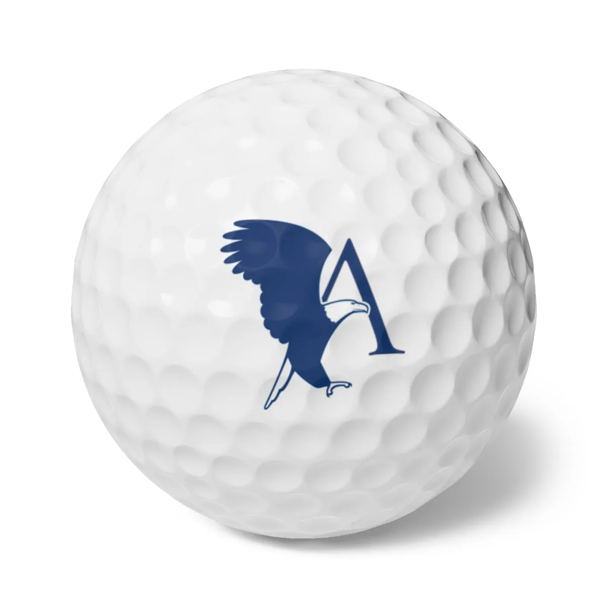 Golf Balls, 6pcs, with EagleA Logo