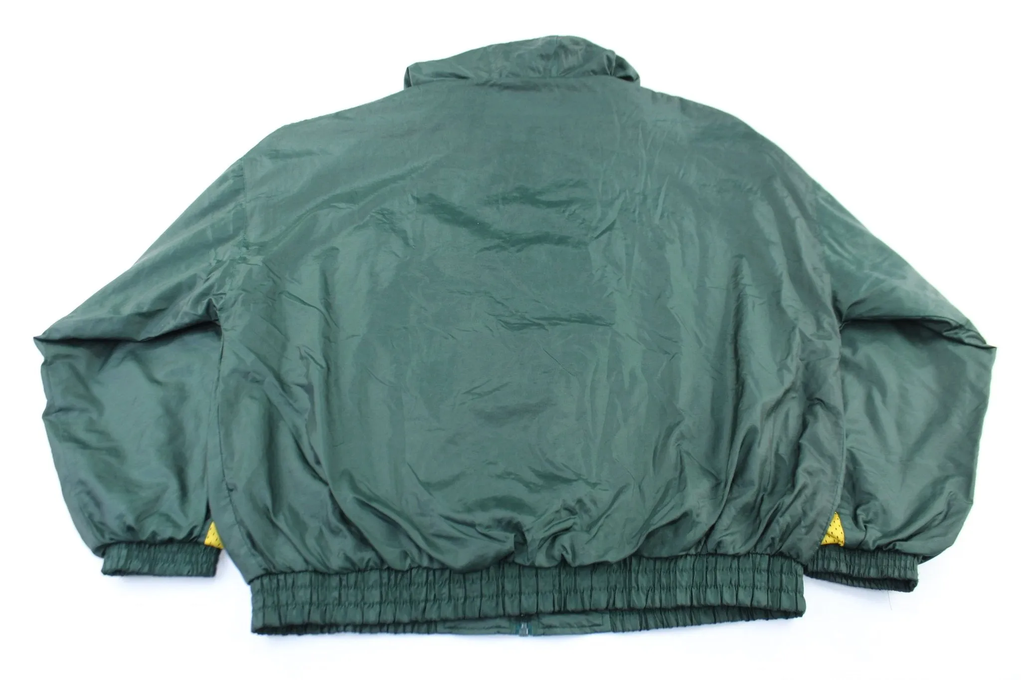 Green Bay Packers Embroidered Green & Yellow Zip Up Jacket