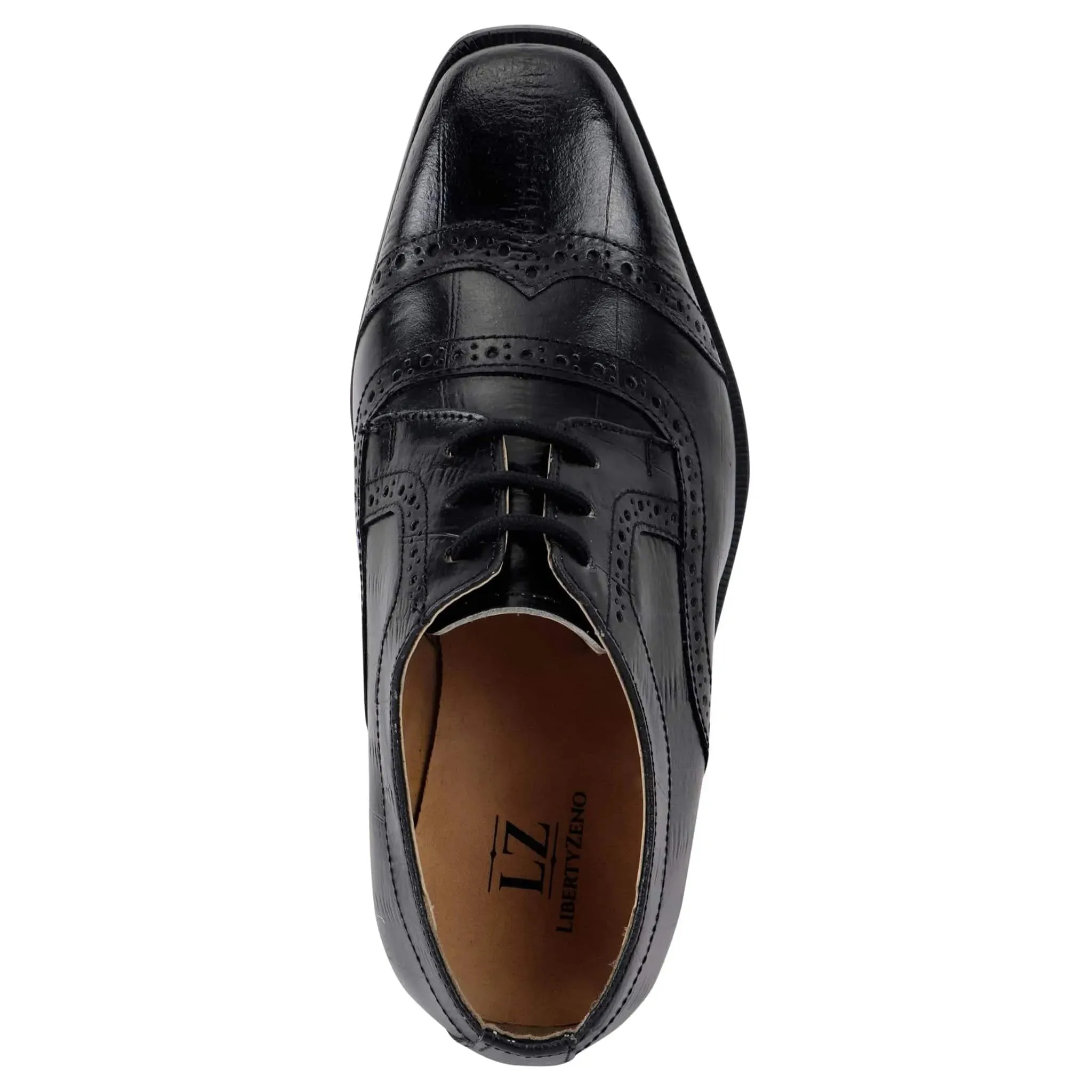 Harp Leather Oxford Style Dress Shoes