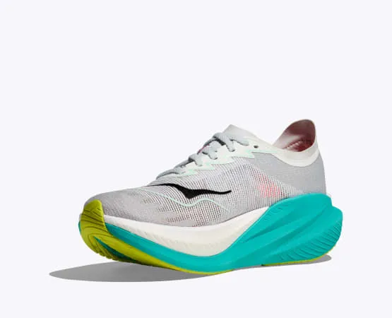 Hoka Mach X  2 W | Frost/Electric Aqua