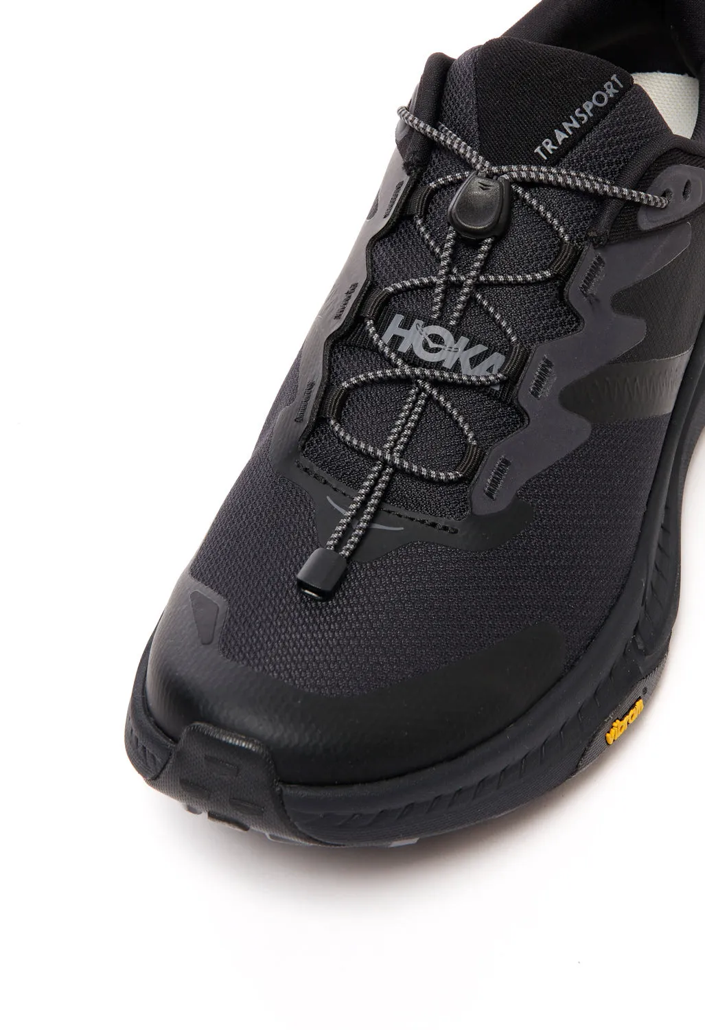 Hoka Transport Men's Shoes - Black / Black