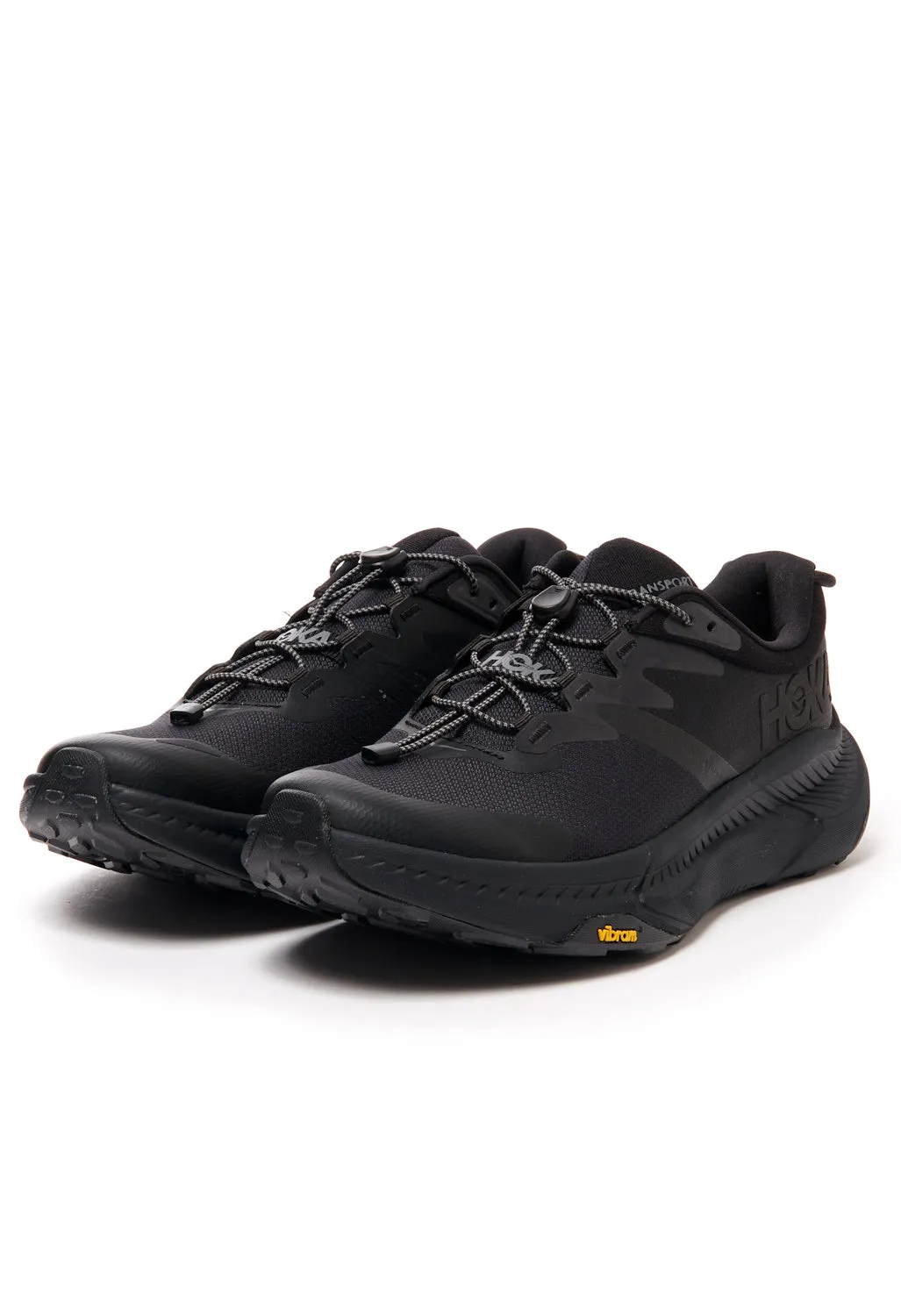 Hoka Transport Men's Shoes - Black / Black