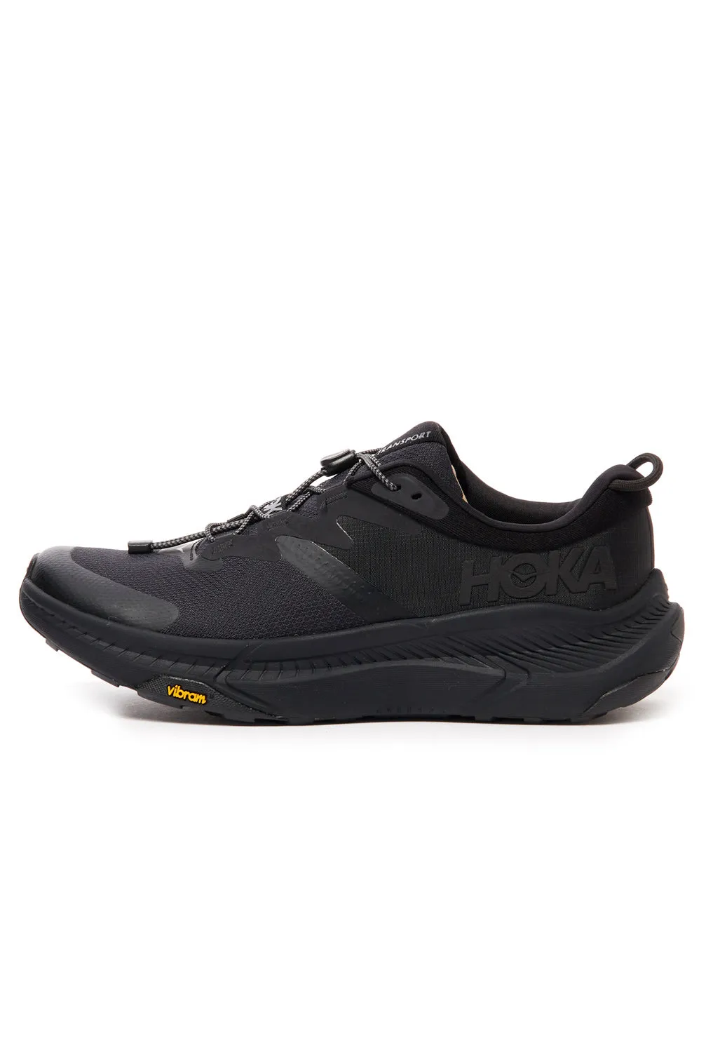 Hoka Transport Men's Shoes - Black / Black