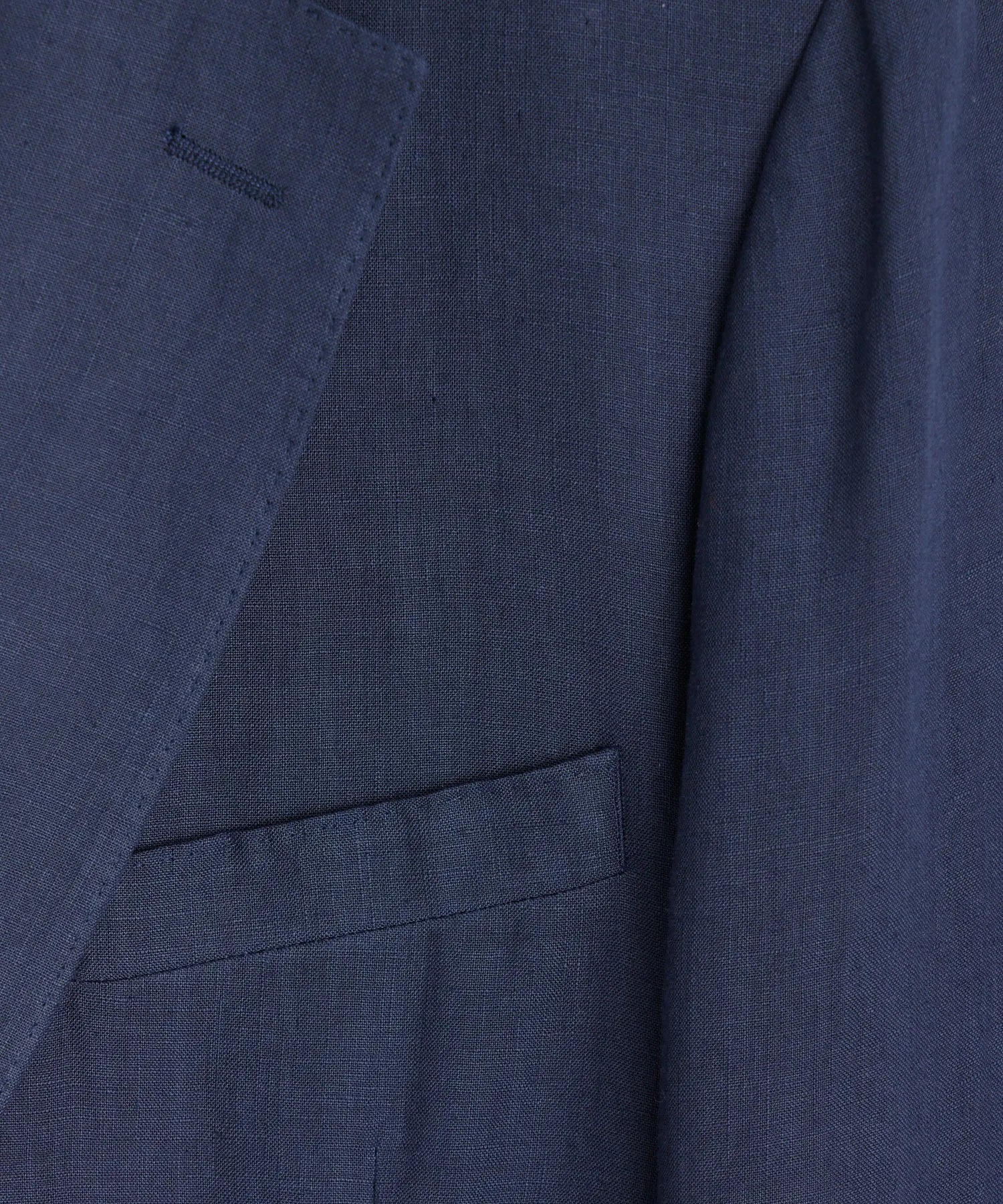 Italian Hemp Sutton Jacket in Navy Ink