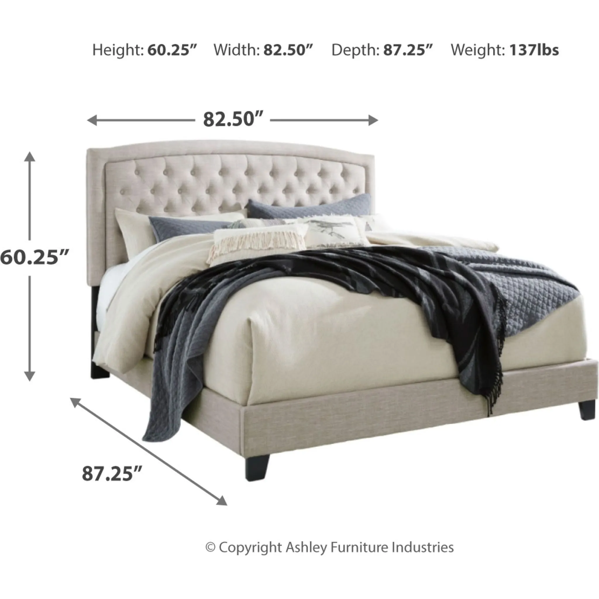 Jerary Upholstered Bed