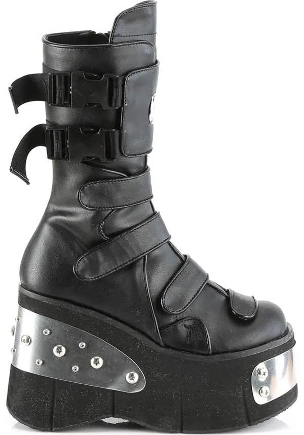 KERA-108 [Black] | PLATFORM BOOTS [PREORDER]