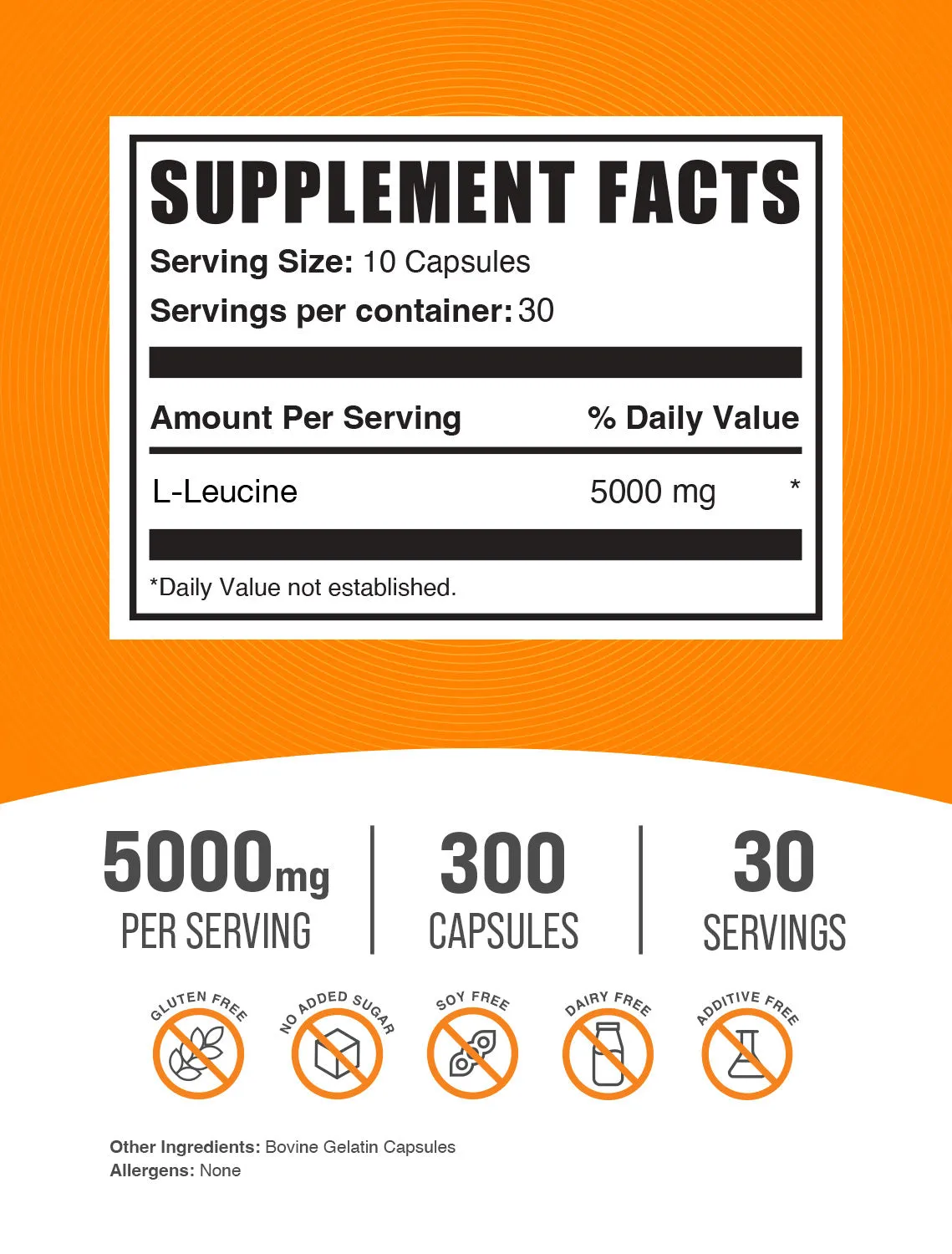 L-Leucine Capsules