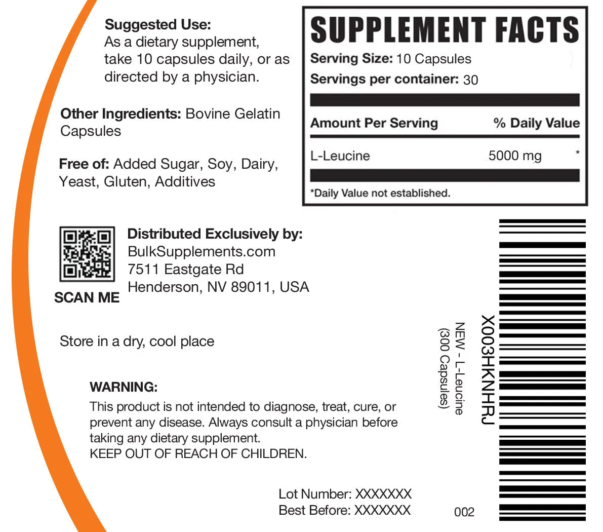 L-Leucine Capsules