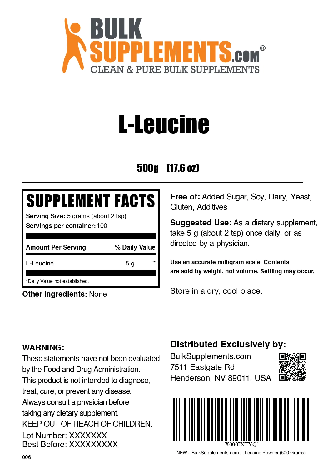 L-Leucine Powder