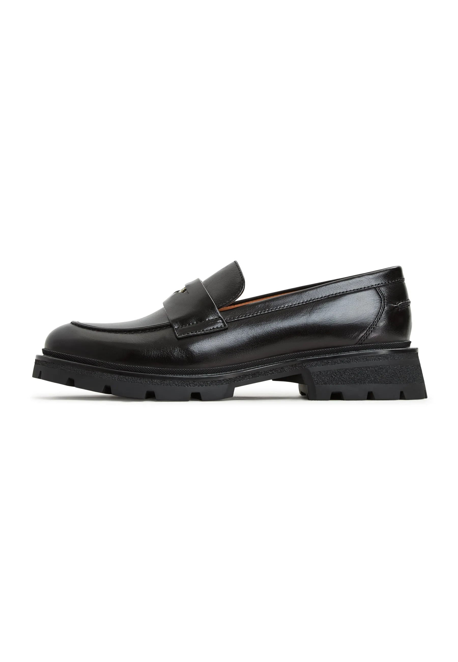 Leather Platform Loafers Mariana