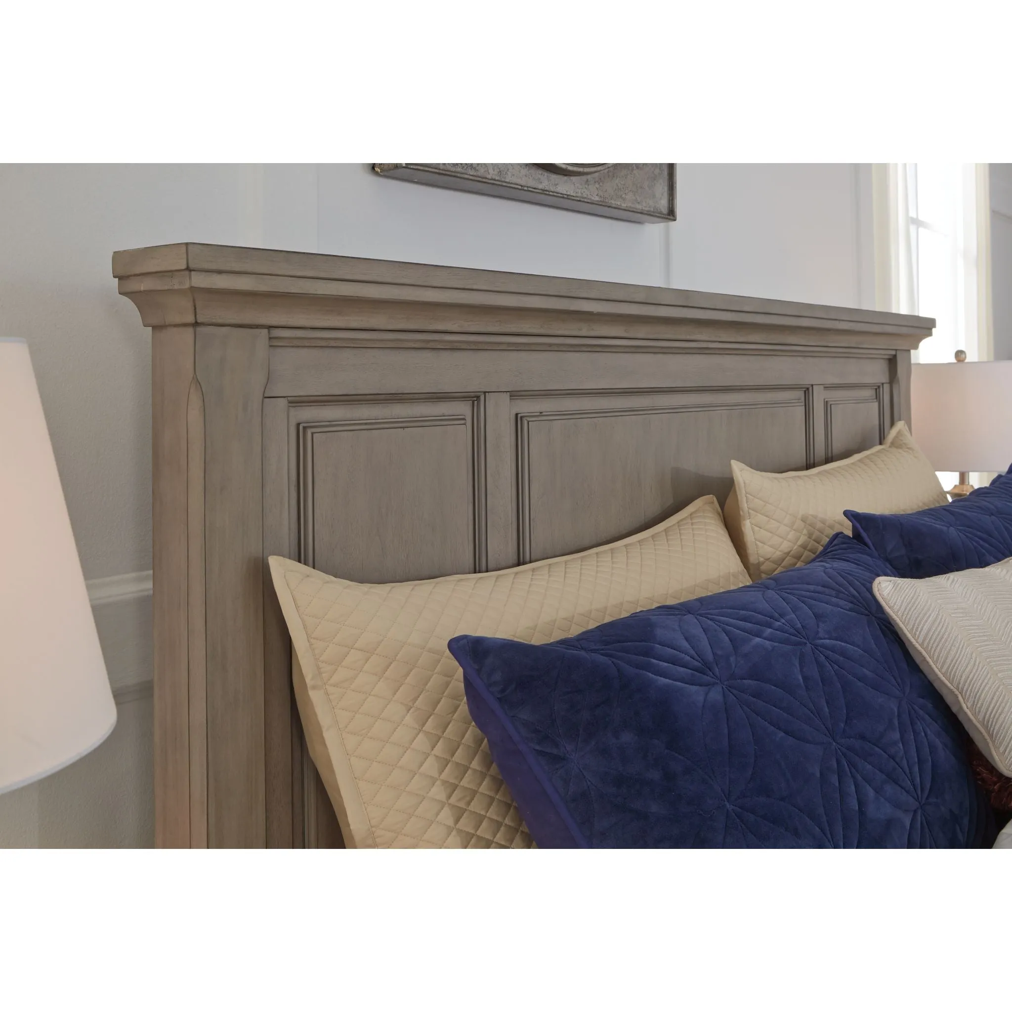 Lettner 3 Piece Sleigh Headboard with Storage Footboard