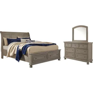 Lettner 5 Piece Sleigh Bedroom