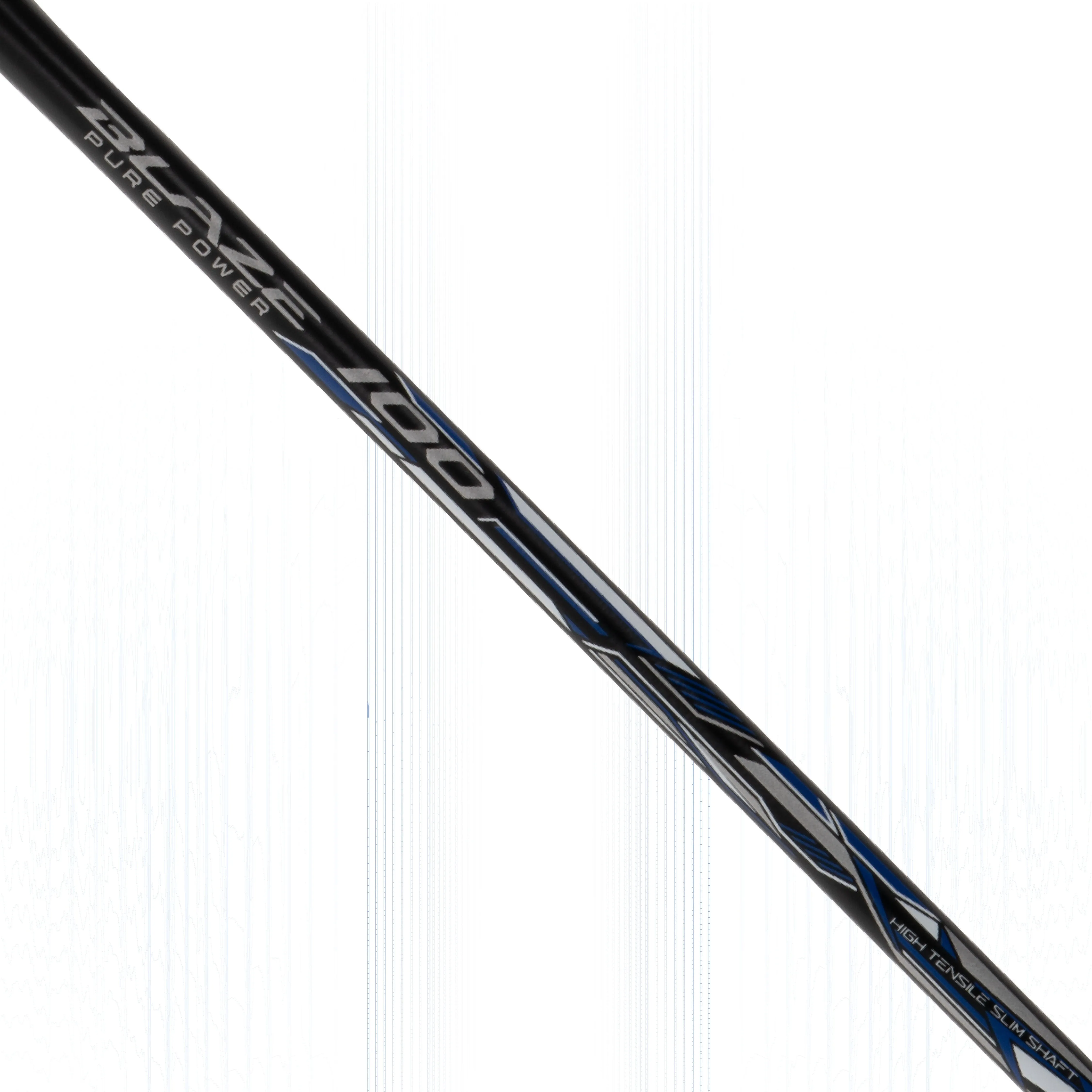 Li-Ning Blaze 100 Strung Badminton Racquet (Black / Silver / Blue)