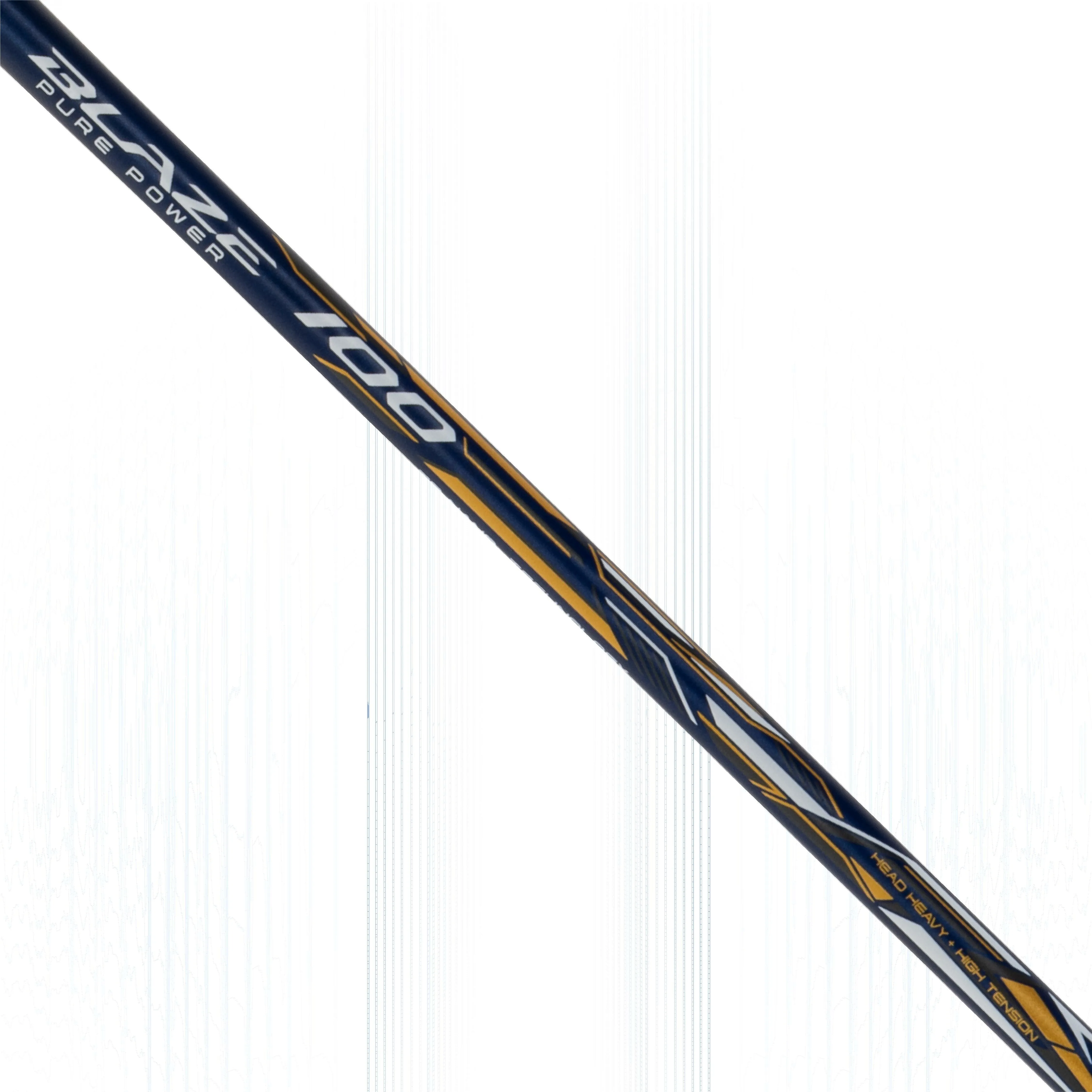 Li-Ning Blaze 100 Strung Badminton Racquet (Blue / White / Gold)