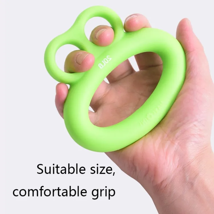 MAXSOINS MXO-DOUBLE-001 Frog Shape Finger Grip Training Device Finger Grip Ring, Specification: 20LB (Double-sided Green)