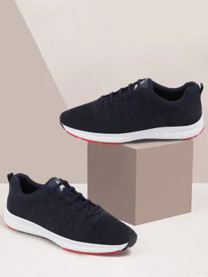 Men Navy Blue Sports & Outdoor Running Shoes