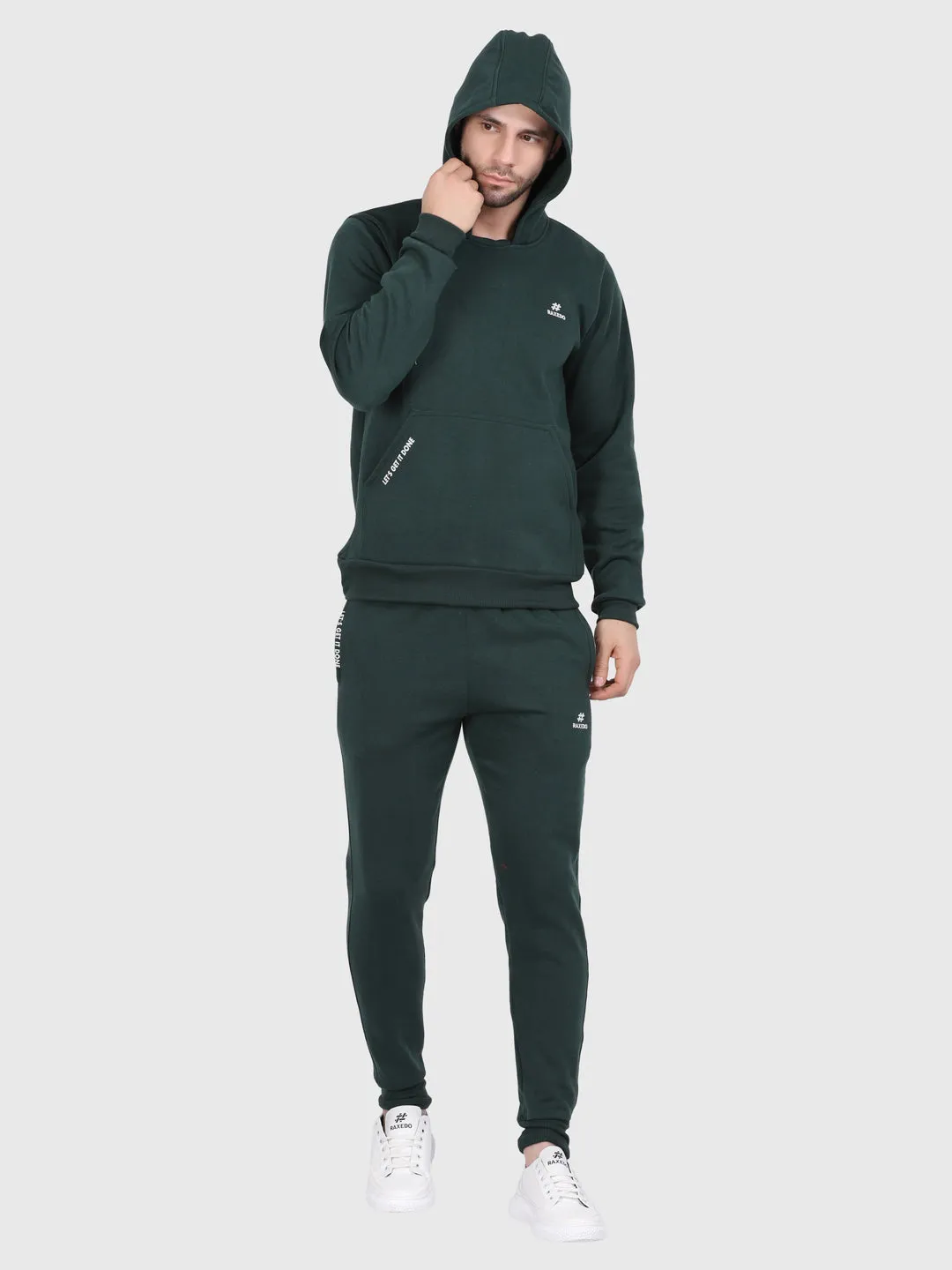 Mens Fleece Tracksuit - Winter Tracksuit