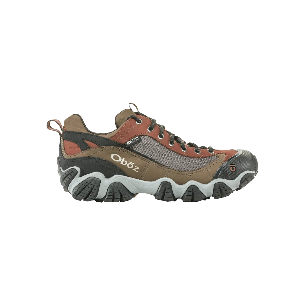 Men's Oboz Firebrand II Low Waterproof Color: Earth