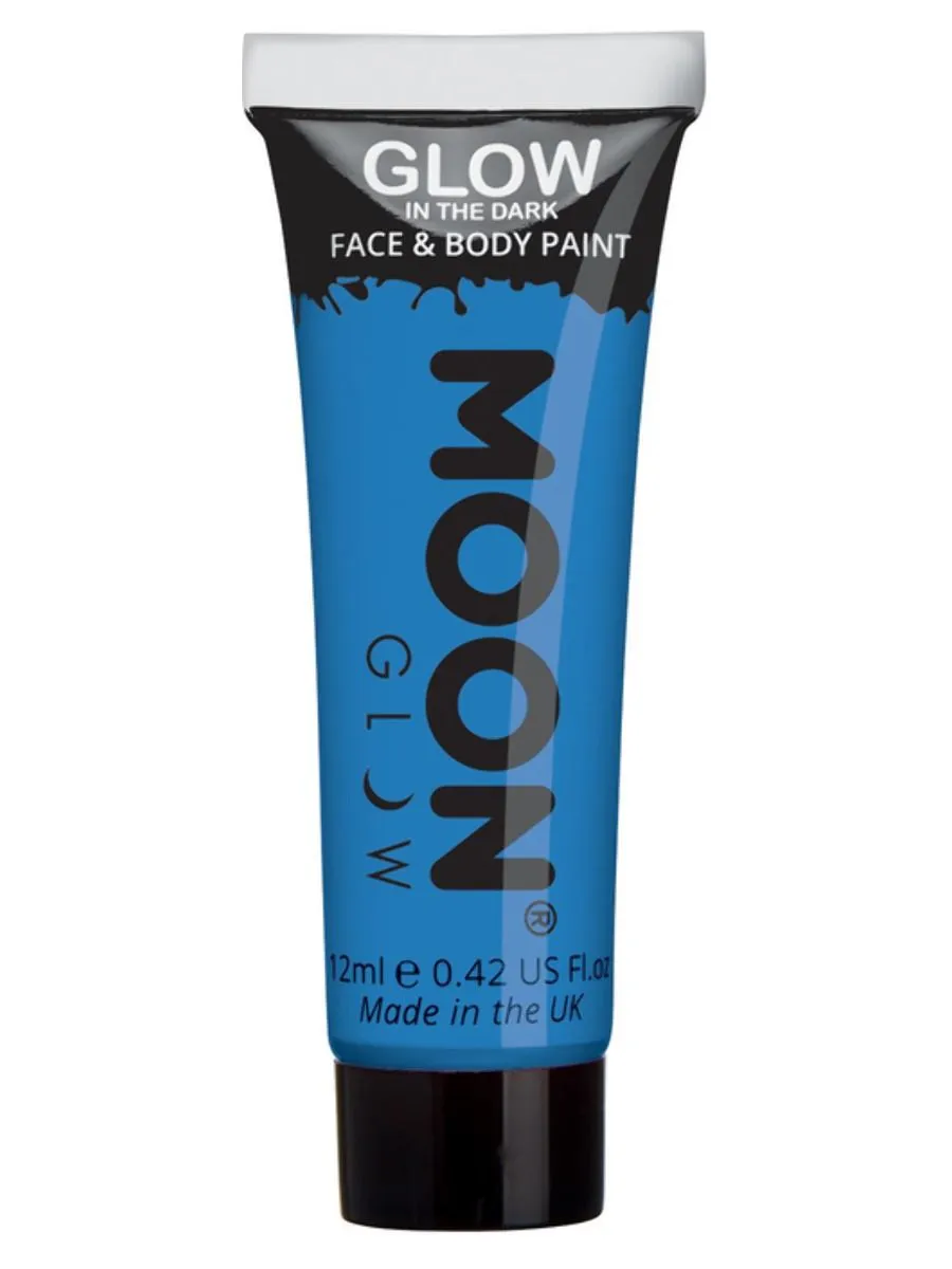 Moon Glow in the Dark Paint Blue 12ml