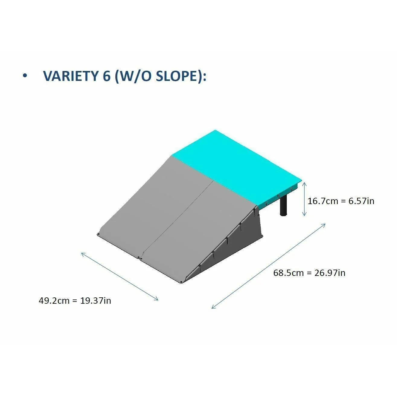 Multi-Functional 6-in-1 Ramp Set