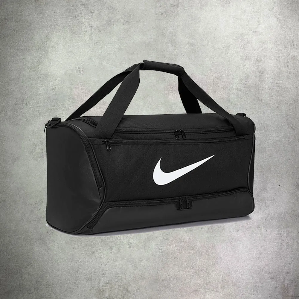 Nike Brasillia Duffle Bag Black/ White