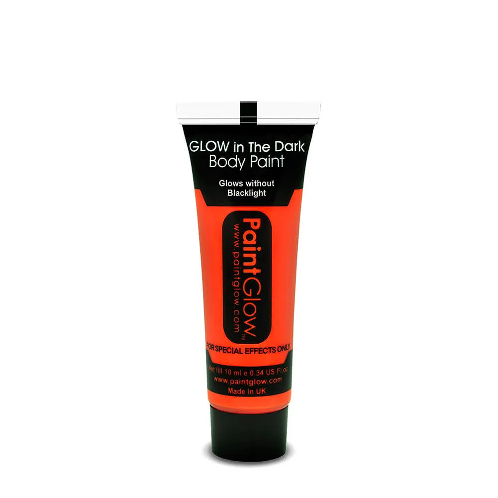 Paintglow Glow in The Dark 13ml UV Paint Orange