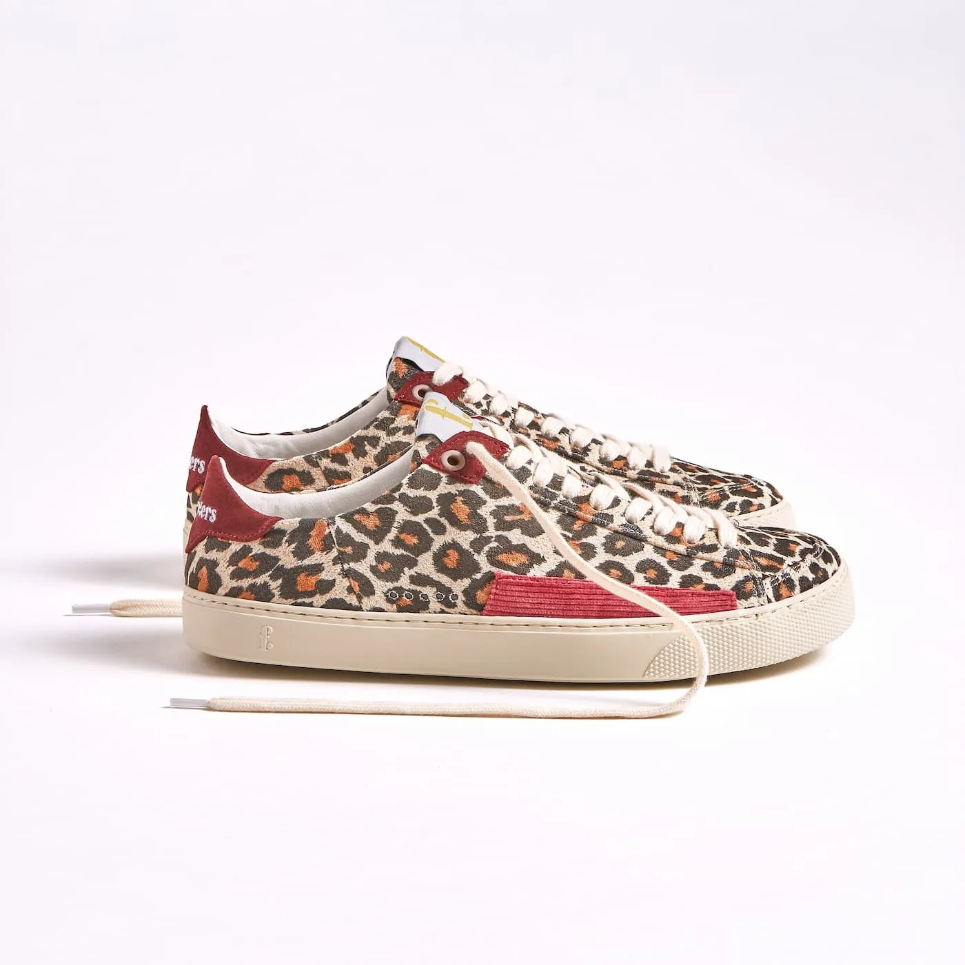 Peach Leopard & Borgona