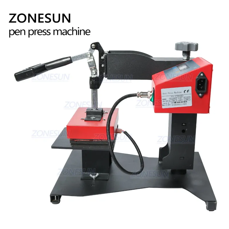 Pen Heat Printing Machine Hot Transfer Printing Machine Press Machine For Plastic Ball Point Pen Logo Pressing Machine