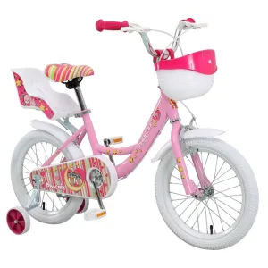 Phoenix - Girls Bike with Side Wheels (16")