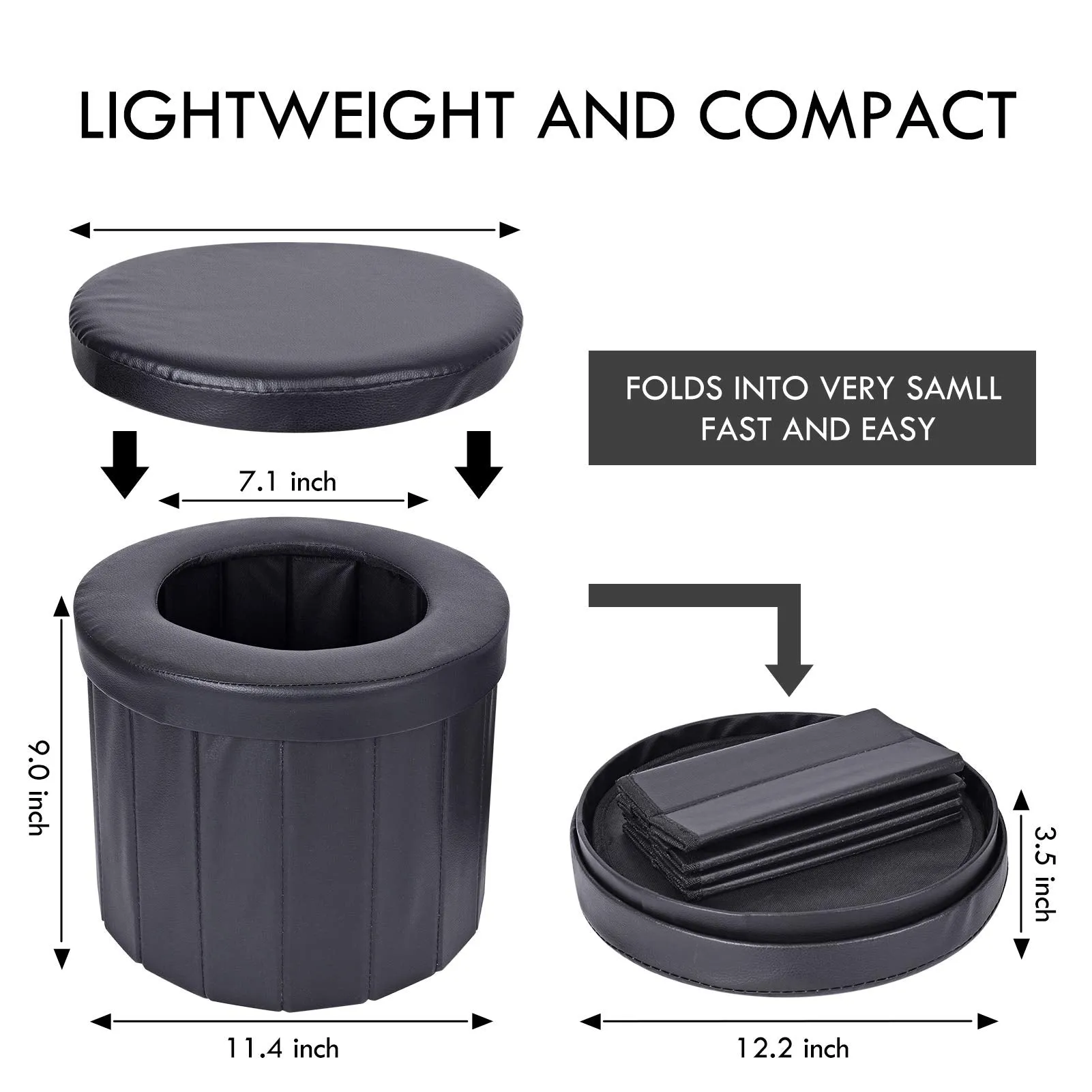 Portable Toilet Camping folding Stool