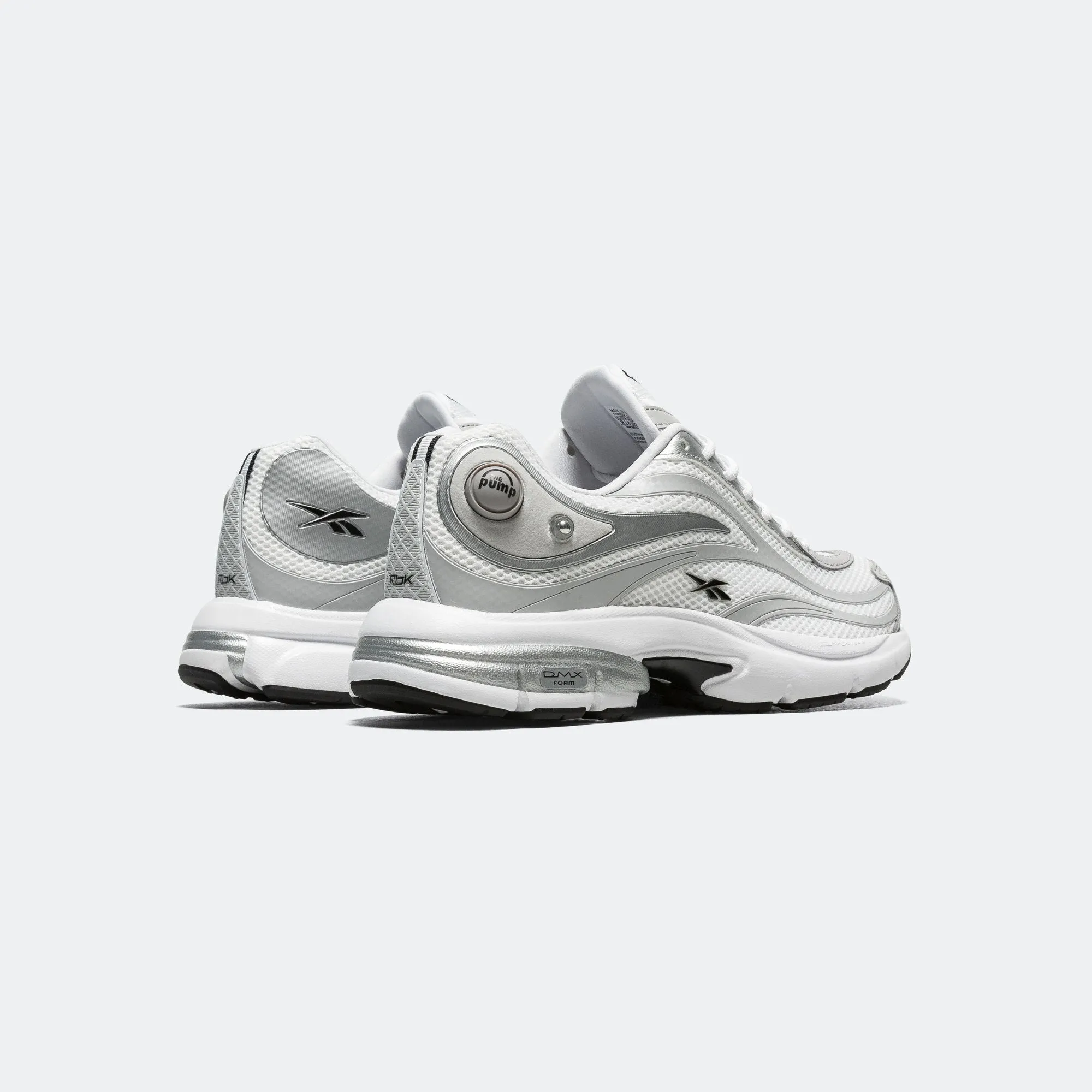 Premier Pump Paris Trainer - White/Grey-Silver Metallic