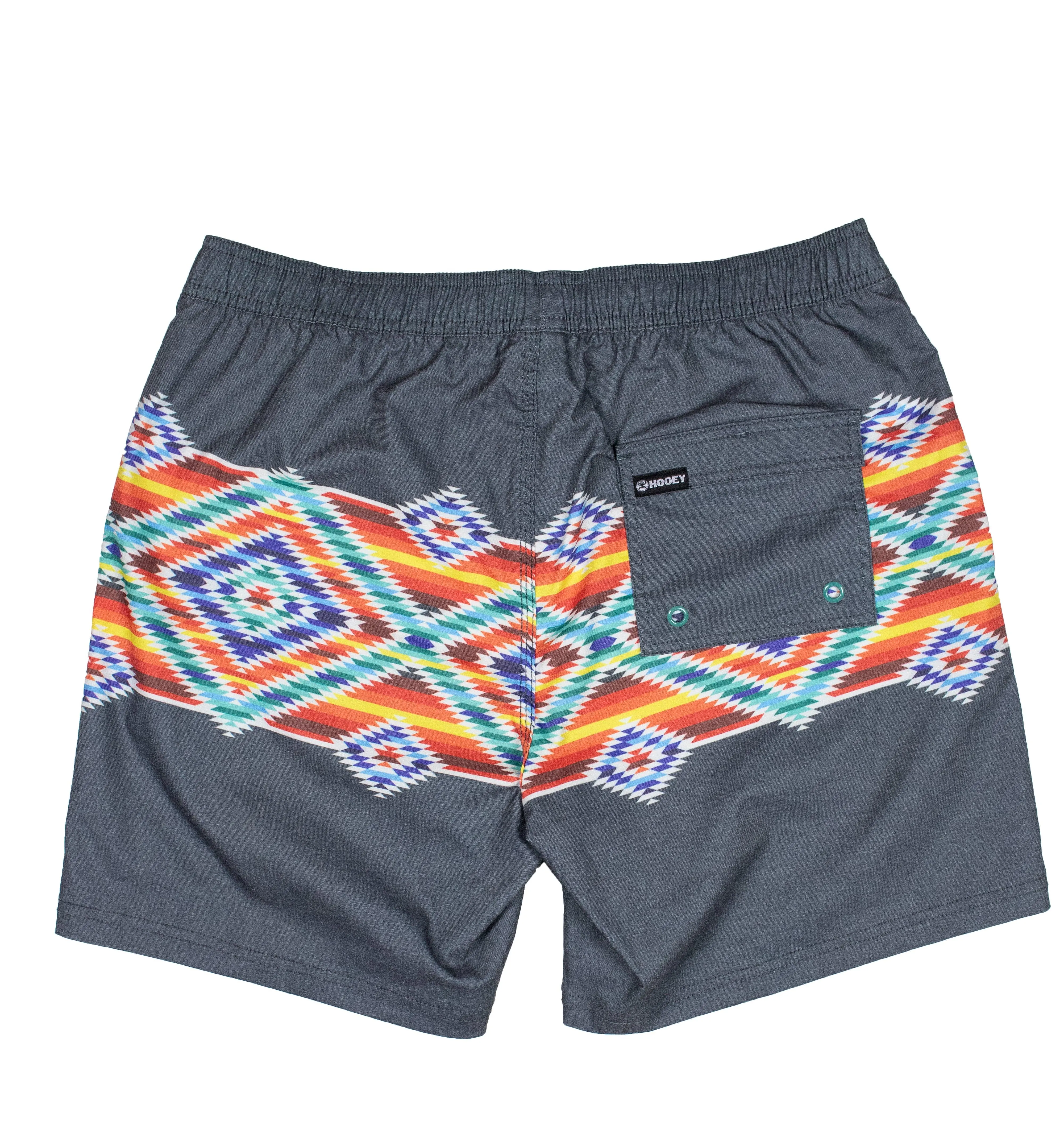 "Bigwake" Black Board Shorts (Rocker Collection)