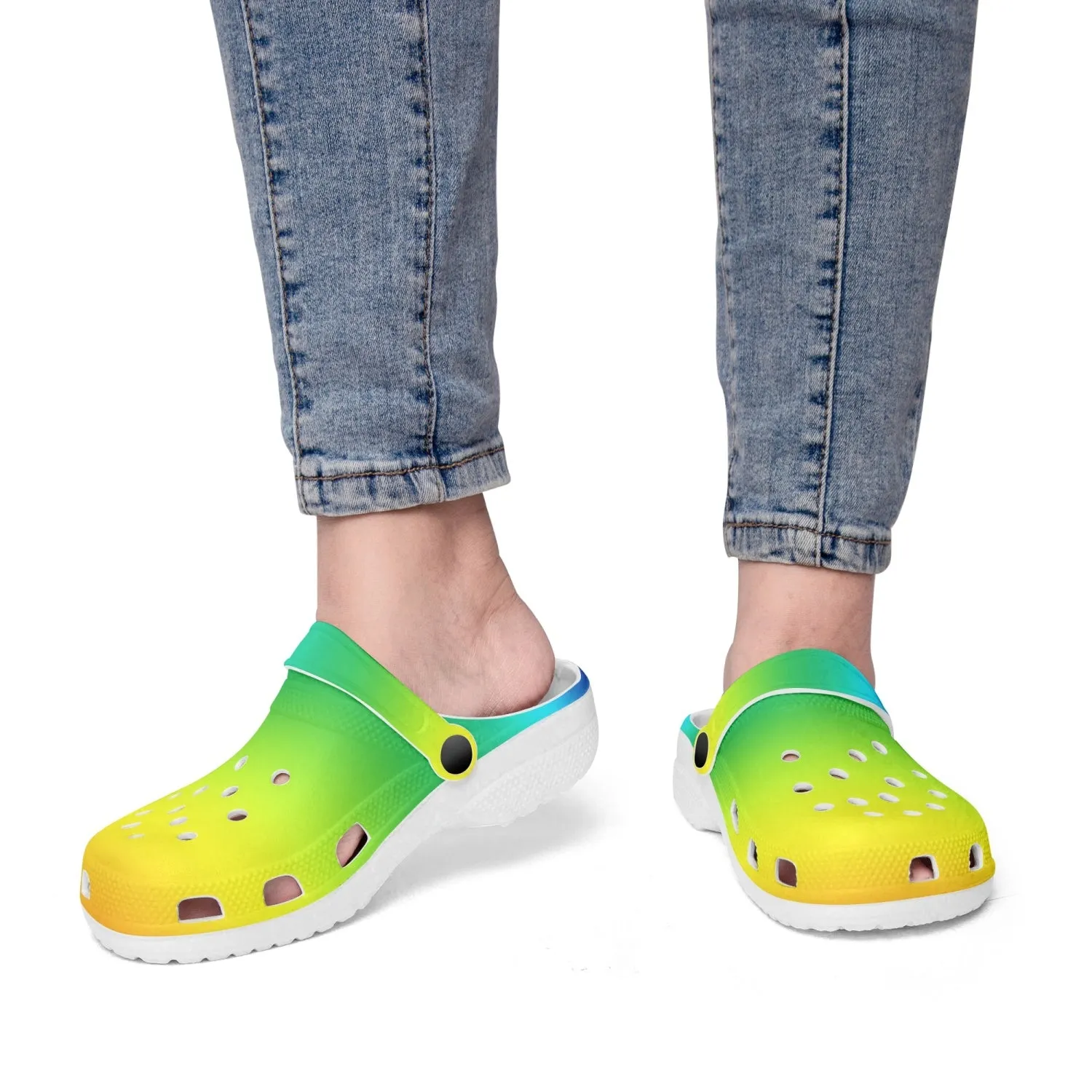 Rainbow Gay Pride Unisex Clogs, Best Gay Pride Best Unisex Classic Lightweight Best Sandals For Men or Women