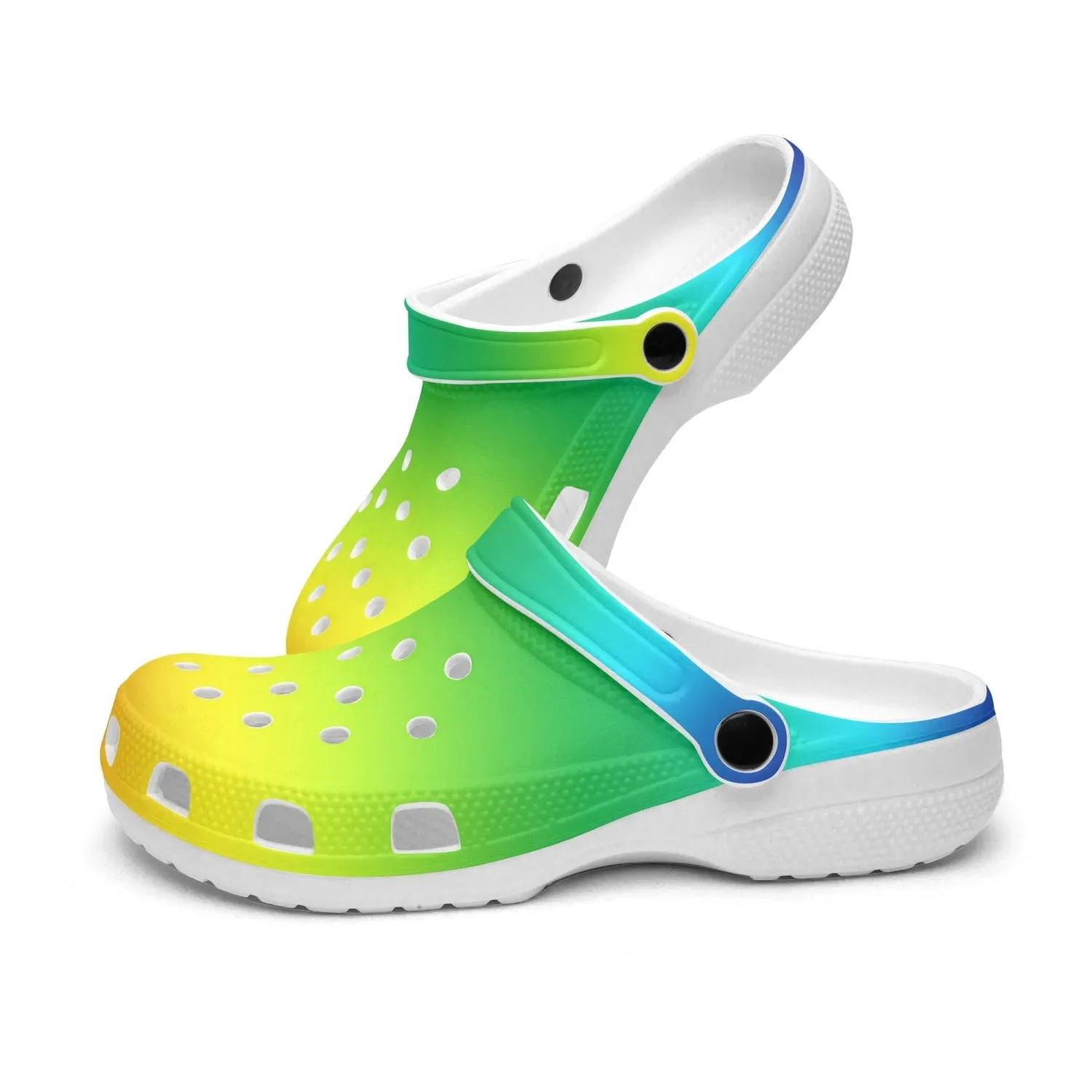 Rainbow Gay Pride Unisex Clogs, Best Gay Pride Best Unisex Classic Lightweight Best Sandals For Men or Women